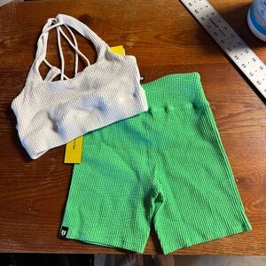 Eleven By Venus Williams‎ 2 Piece Summer Tennis Shorts Halter XS NWT